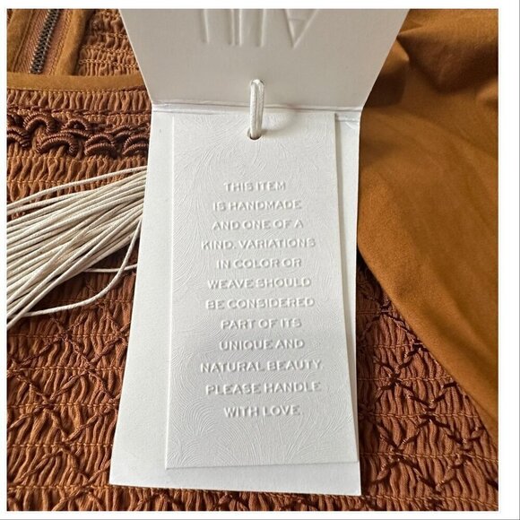 Ulla Johnson Kali Smock Bodice Cotton Bubble Dress,  Size 4,  New with tag - Picture 5 of 16